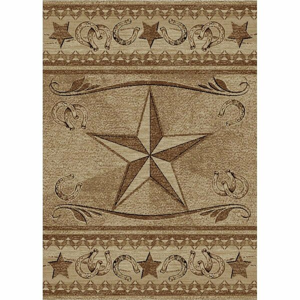 Mayberry Rug 2 x 4 ft. Wedge American Destination Abilene Area Rug, Antique AD9621 2X4